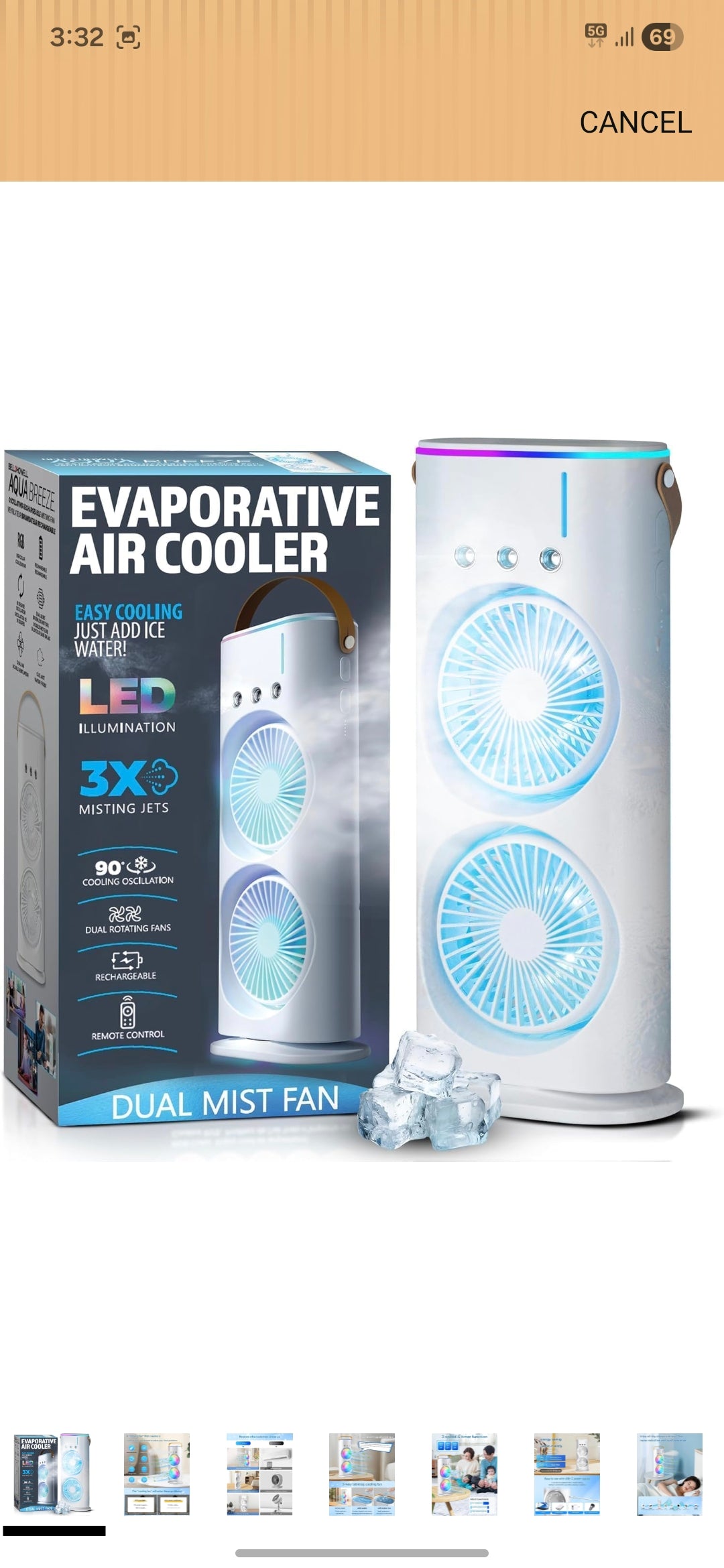 Air Cooler Fan